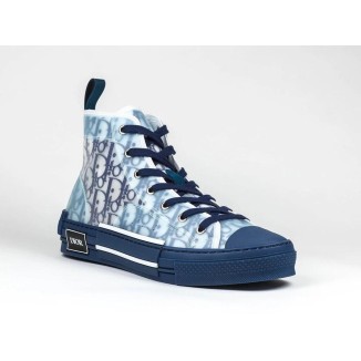 High Dior Oblique B23 Blue Navy
