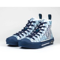 High Dior Oblique B23 Blue Navy