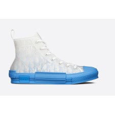 High Dior Oblique B23 Blue White