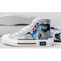 HIGH DIOR OBLIQUE B23 WHITE