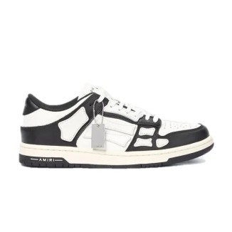 Amiri Skel Top Low Black White