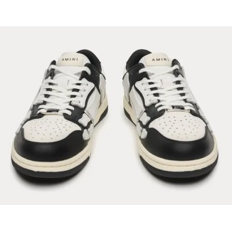 Amiri Skel Top Low Black White