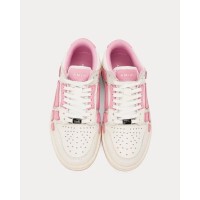 Amiri Skel Top Low White Pink