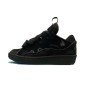 Lanvin Curb Lace-Up Sneakers Black