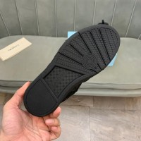 Lanvin Curb Lace-Up Sneakers Black