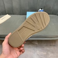 Lanvin Curb Lace-Up Sneakers Blue Black