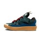 Lanvin Curb Lace-Up Sneakers Dark Blue