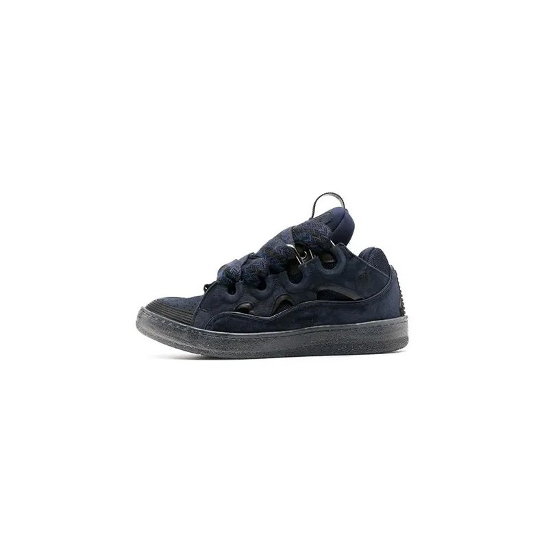 Lanvin Curb lace-up Sneakers Navyblue