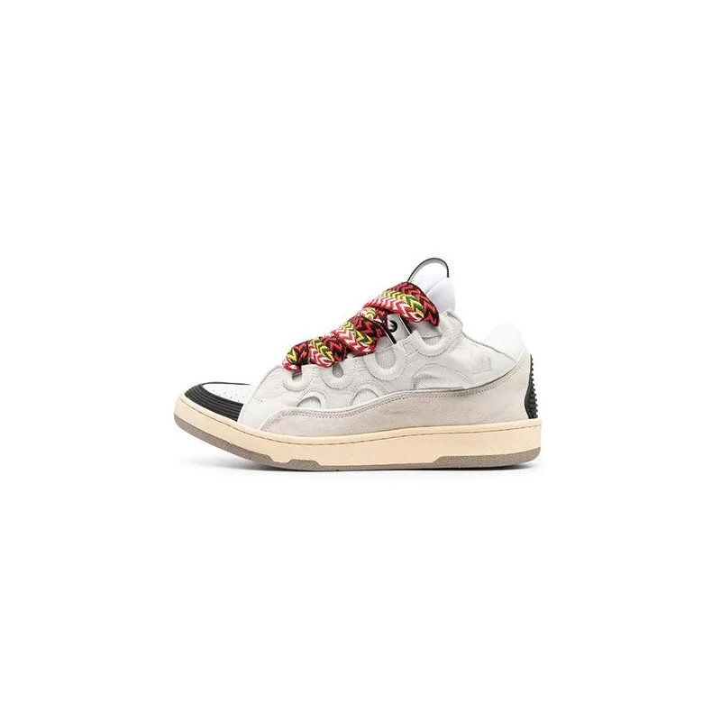 Lanvin Curb lace-up Sneakers White Classic