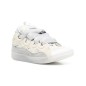 Lanvin Curb lace-up Sneakers White Grey
