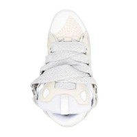 Lanvin Curb lace-up Sneakers White Grey