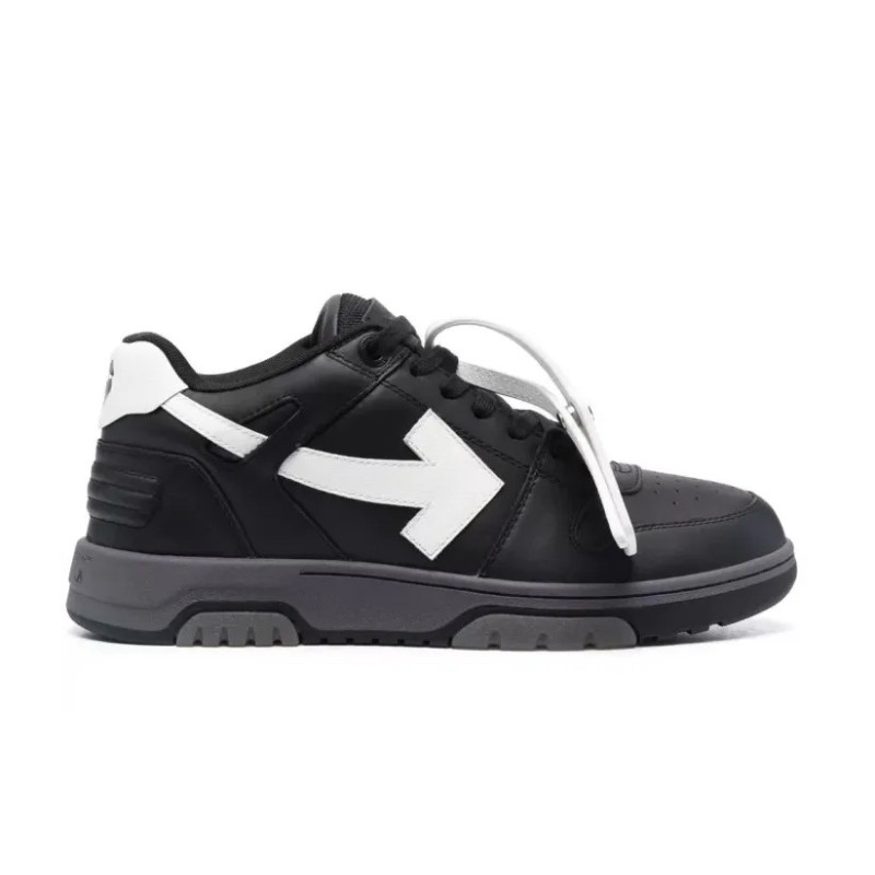 Off-White OOO Low-Top Black Gray White FW21