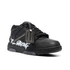 Off-White OOO Low-Top For Walking Black