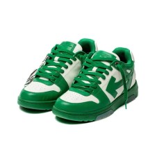 Off-White OOO Low-Top Sneakers Dirty White Green