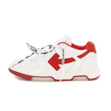Off-White OOO Low-Top White Red