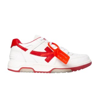 Off-White OOO Low-Top White Red