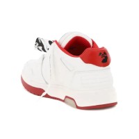 Off-White OOO Low-Top White Red