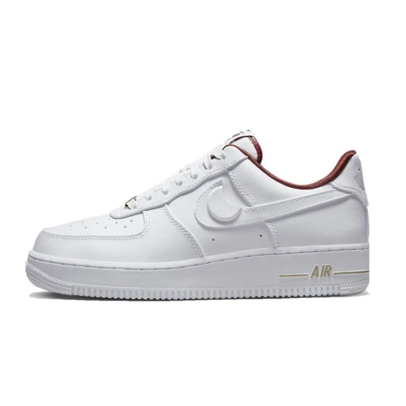 Nike Air Force 1 Low Just Do It Summit White Team Red
