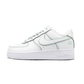 Nike Air Force 1 Low Stussy White Silver Reflective