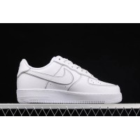 Nike Air Force 1 Low Stussy White Silver Reflective