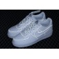 Nike Air Force 1 Low Stussy White Silver Reflective