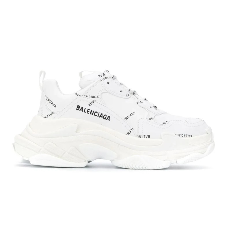 Balenciaga Triple S 490 White Logo