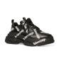 Balenciaga Triple S Logo Print Black