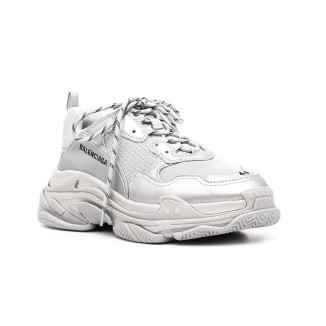 Balenciaga Triple S Metallic Silver
