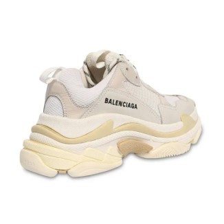 Balenciaga Triple S White Cream