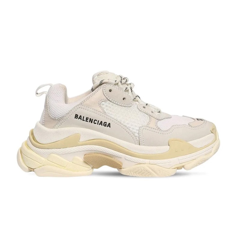 Balenciaga Triple S White Cream