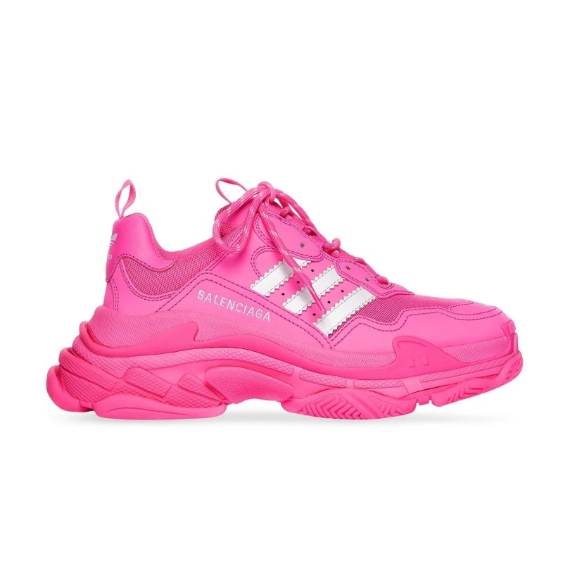Balenciaga Triple S X Adidas Pink