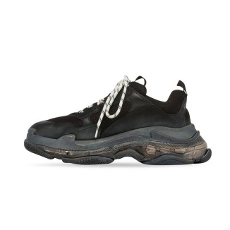 Balenciaga Triple S Clear Sole Black