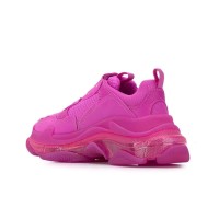 Shop Balenciaga Triple S Clear Sole Fucsia Uomo Donna | Top Quality | Streetwalk