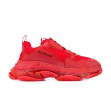 Balenciaga Triple S Clear Sole Red