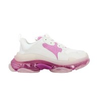 Balenciaga Triple S Clear Sole White Pink