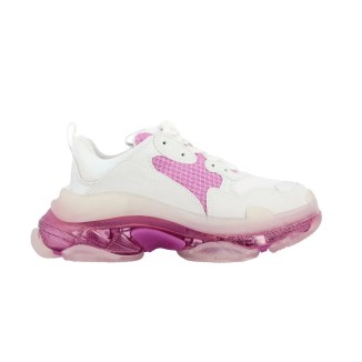 Balenciaga Triple S Clear Sole White Pink