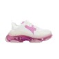Balenciaga Triple S Clear Sole White Pink