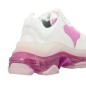Balenciaga Triple S Clear Sole White Pink
