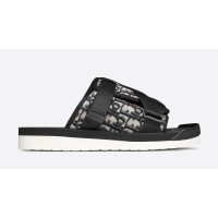 Dior Alpha Slide Beige Black