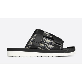 Dior Alpha Slide Beige Black