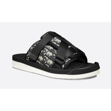 Dior Alpha Slide Beige Black