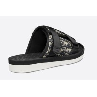 Dior Alpha Slide Beige Black