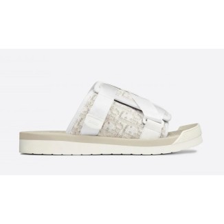 Dior Alpha Slide White