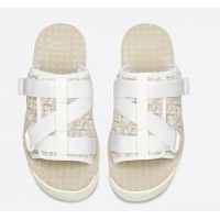 Dior Alpha Slide White