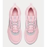 Dior B22 Pink Technical Mesh Pink Silver