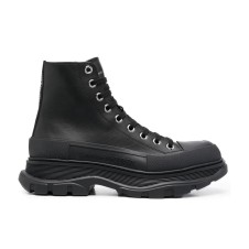 Alexander McQueen Tread Slick Boot Leather Black