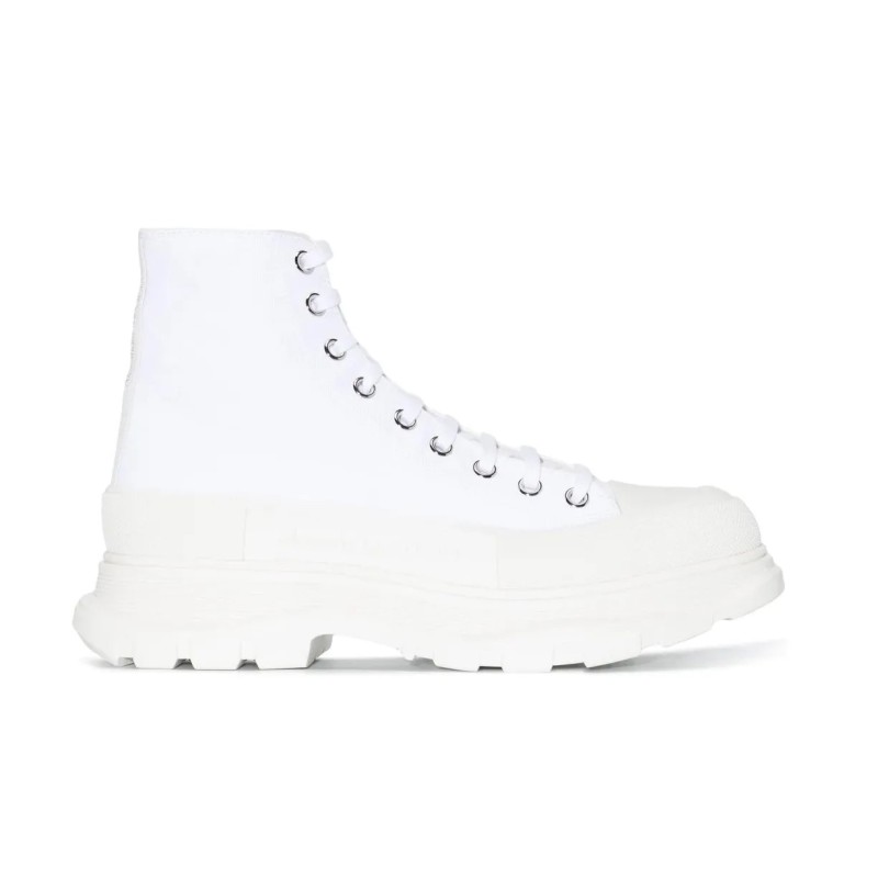 Alexander McQueen Tread Slick Boot White