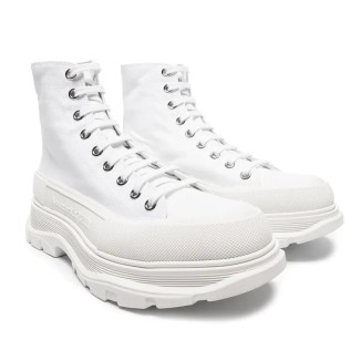 Alexander McQueen Tread Slick Boot White