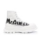 Alexander McQueen Tread Slick Boot White Logo