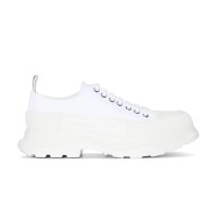 Alexander McQueen Tread Slick Lace Up White